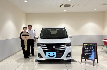 ワゴンＲご納車させていただきました！！